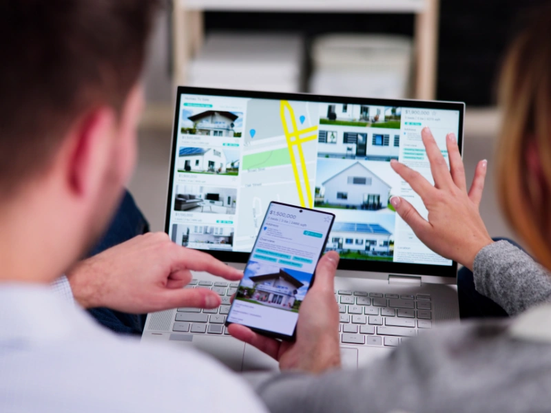 Image representing advanced real estate technology online.
