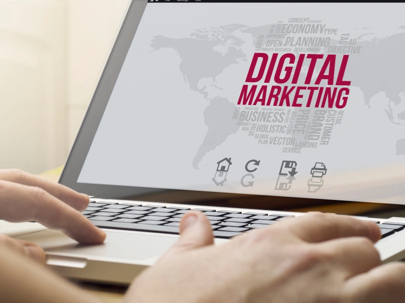 Image representing digital marketing for the luxury travel business.