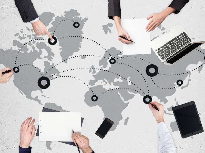Image representing luxury travel on a global scale, based in South Florida.