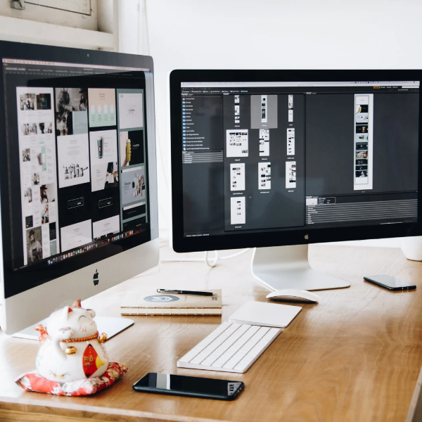 Image representing website development.