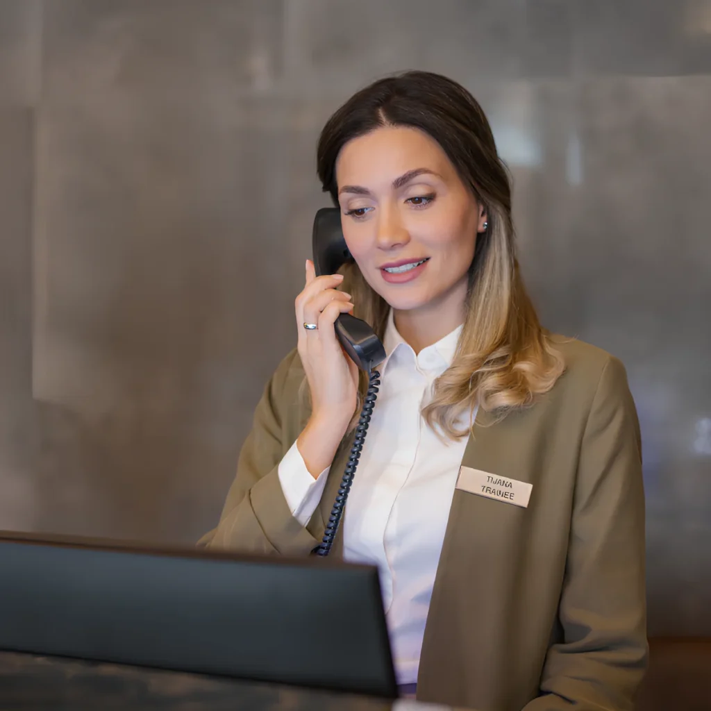 Image of Luxury concierge services.