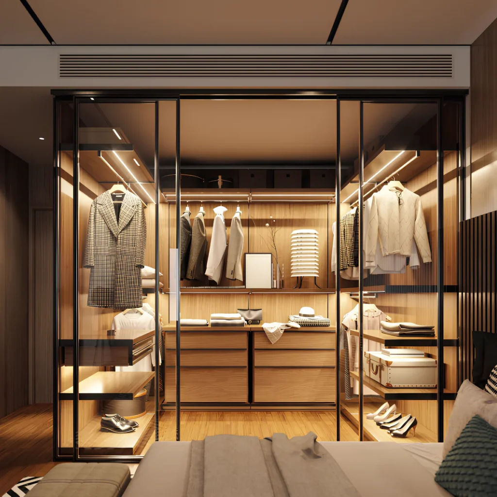 Image of a closet.